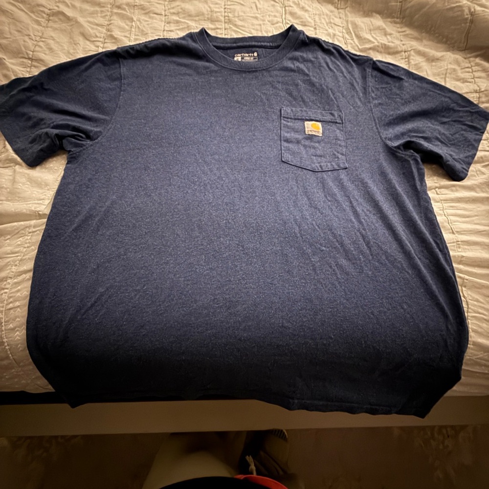 Carhartt Men's Navy Short Sleeve Tee